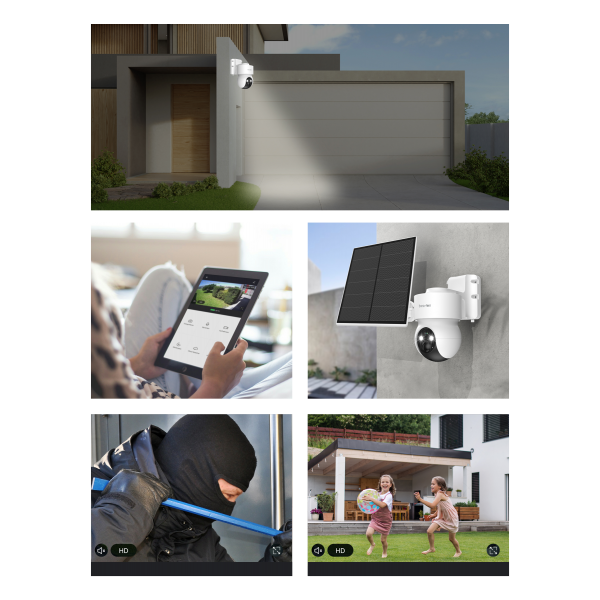 BeA-Fon Smarthome Safer 3s Pro Steuerbare Akku Outdoor Kamera - Image 3