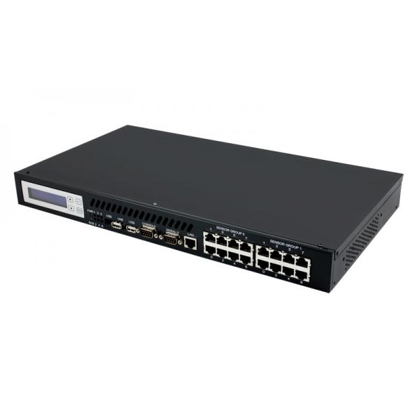 Allnet Msr Zentrale"all5000v2" Inkl. 16 Sensor Ports & 19" Für Ip Gebäude