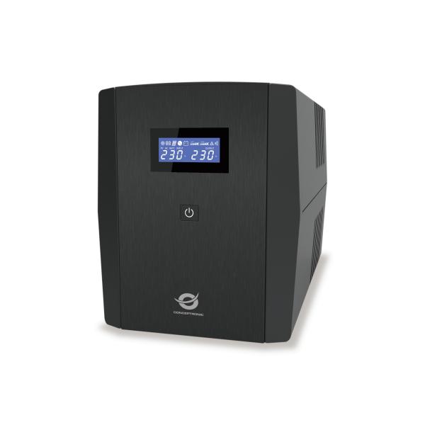 Conceptronic Zeus03em 1200va 720w Ups Iec + Schuko Socket