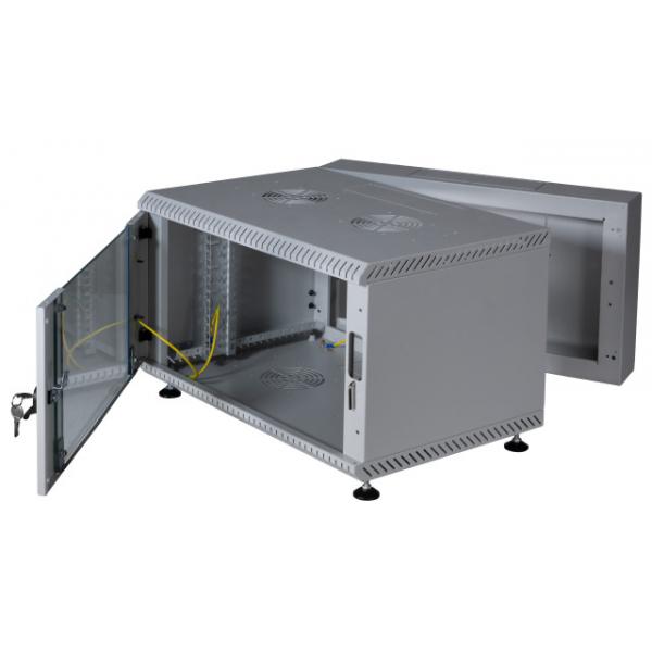 Efb Elektronik 19" Wandgehäuse 6he, Schwenkend, 2-Teilig, Ral7035, Tiefe 500 Mm (691606vgr.50) - Image 4