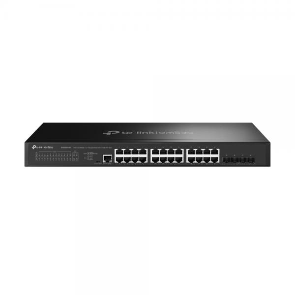 TP-Link Omada 24-Port 2.5gbasE-T L2+ Managed Switch With 4 10ge Sfp+ Slots