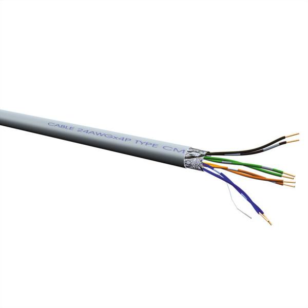 Value - Bulkkabel - 300 M - Ftp - Cat 5e - Robust - Grau
