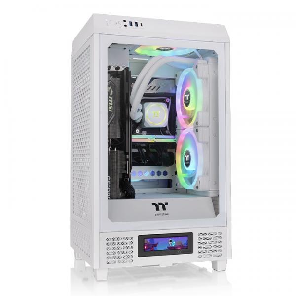 Thermaltake Geh Thermaltake The Tower 200  Mini Tower  "snow"      White Retail