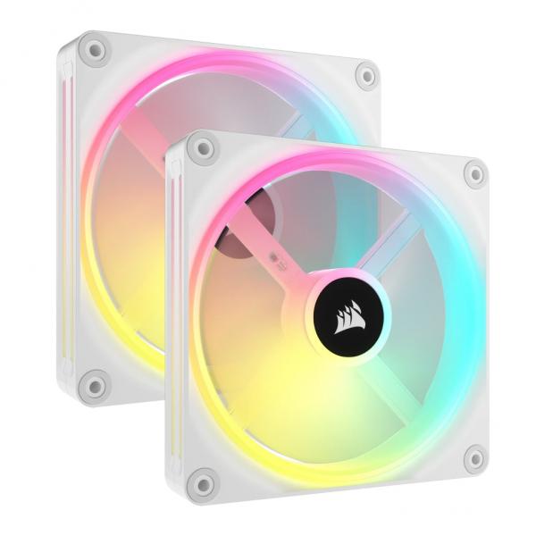 Corsair Icue Link Qx140 Rgb White StarteR-Kit § 140mm Gehäuselüfter