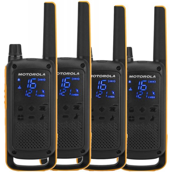 Motorola Talkabout T82 Extreme Quadpack Pmr446 Hfg Inkl. Koffer