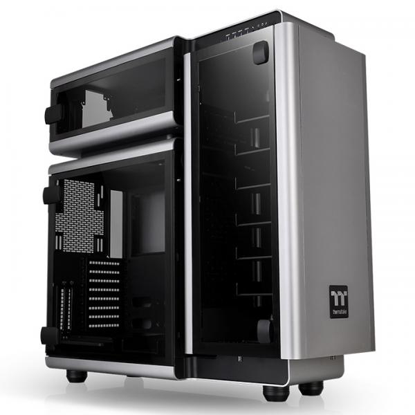 Thermaltake Full Tower Level 20 Schwarz, Silber