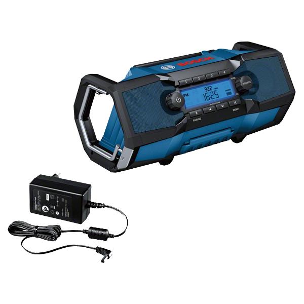 Bosch Professional Gpb 18V-2 C Baustellenradio Ukw Bluetooth®, Aux Spritzwassergeschützt