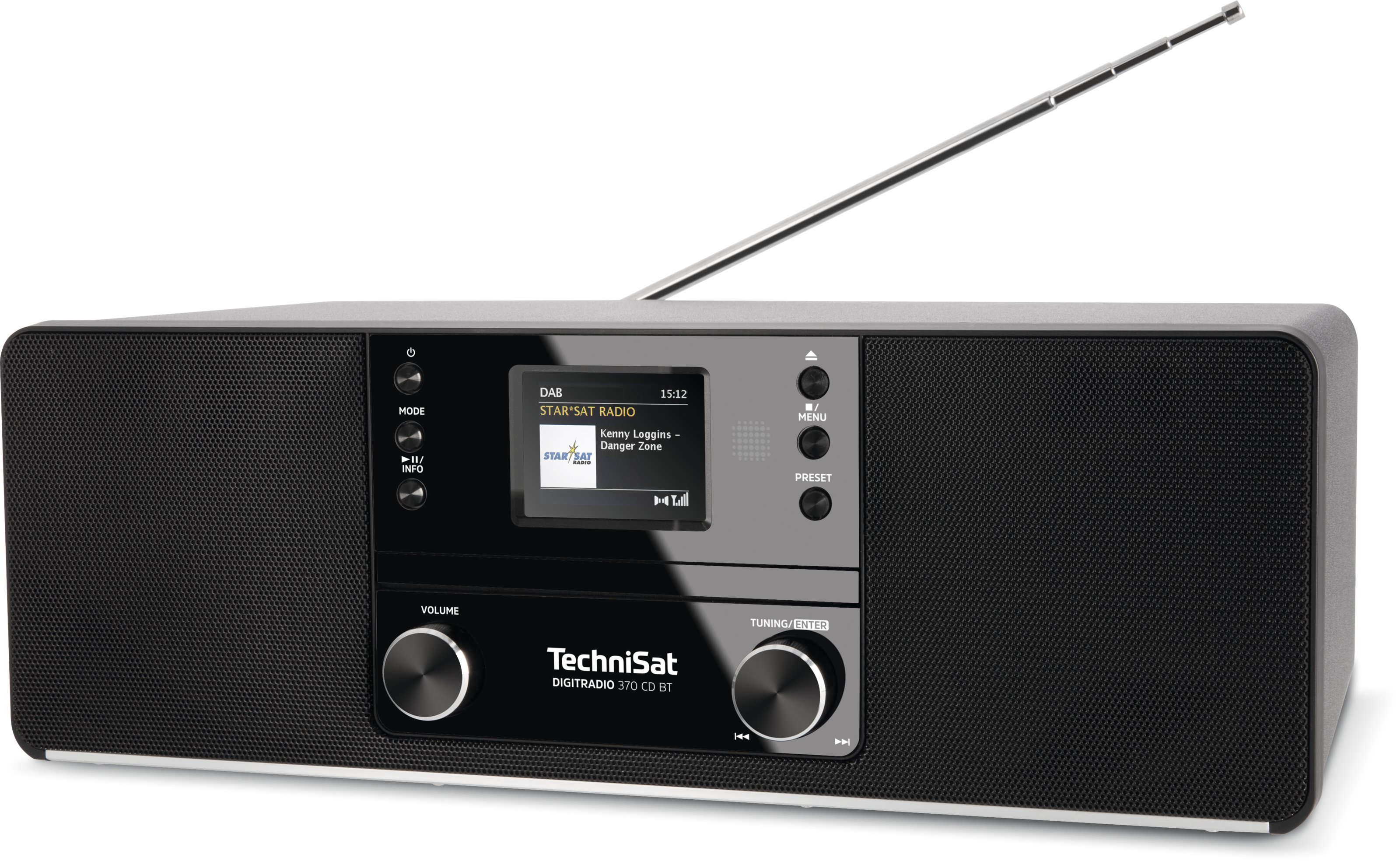 Technisat Digitradio 370 Cd Bt CD-Radio Dab+, Ukw Cd Schwarz - Image 3
