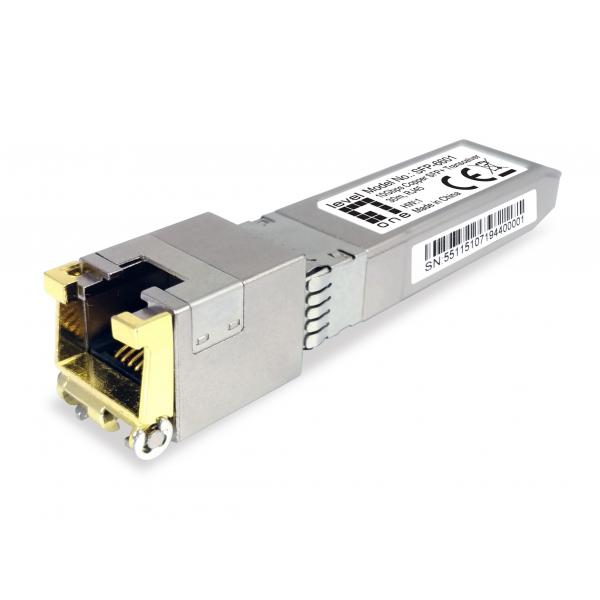 Levelone SfP-6601 - Sfp+-TransceiveR-Modul - 10 Gige, 5 Gige, 2.5 Gige - 1000basE-T, 10gbasE-T, 2.5g