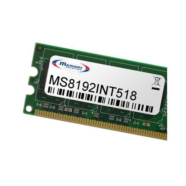 Memorysolution Intel Ms8192int518 8gb
