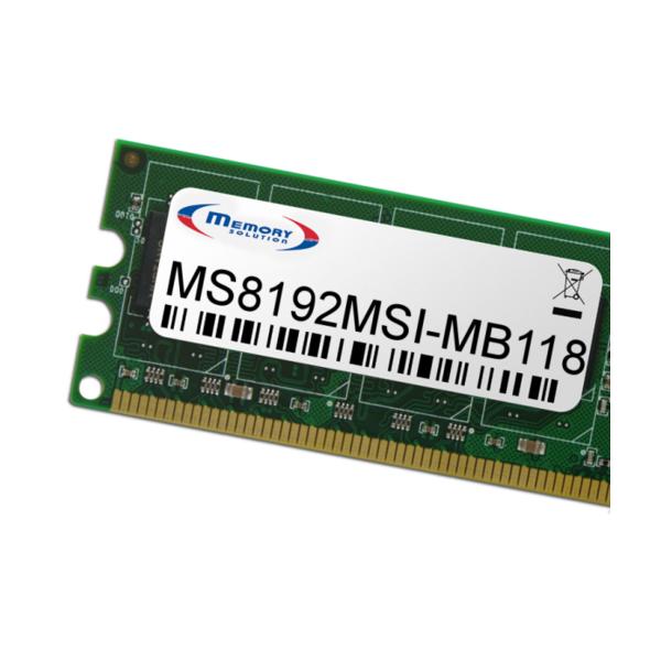 Memorysolution Msi Ms8192msI-Mb118 8gb