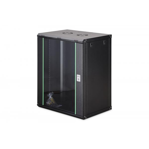 Digitus Wandgehäuse Dynamic Basic Schwarz 16he 600x450mm