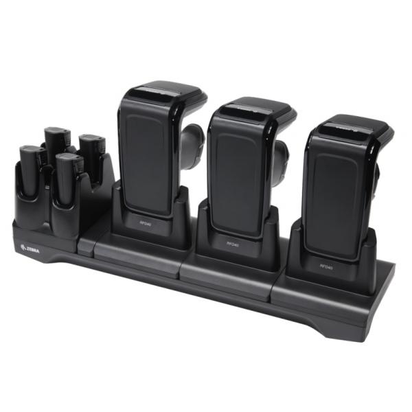 Zebra MultI-Slot Charge/communication Only Cradles - Docking Cradle (anschlußstand) - Ethernet - Für