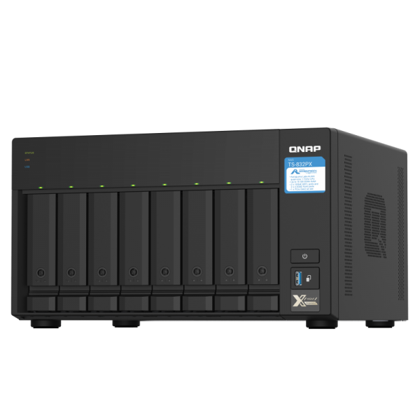 Qnap Nas TS-832pX-4g 8bay Desktop - Image 3