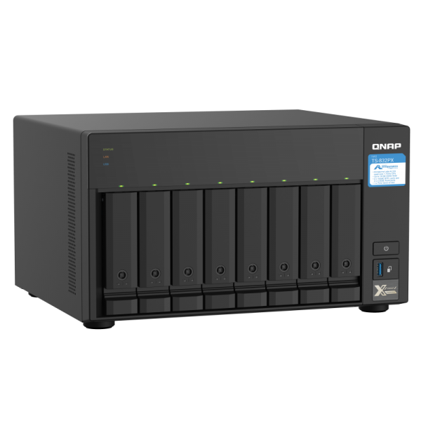 Qnap Nas TS-832pX-4g 8bay Desktop - Image 4