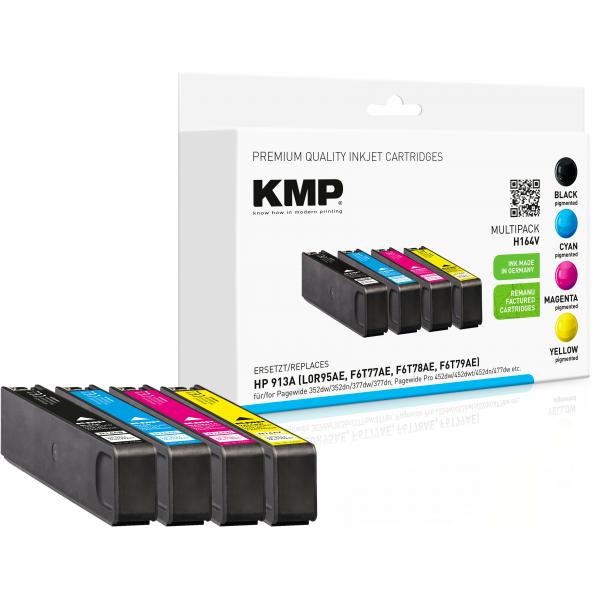 Kmp Tintenpatrone Ersetzt Hp 913a (l0r95ae, F6t77ae, F6t78ae, F6t79ae)