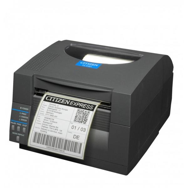 Citizen CL-S521ii, 8 Punkte/mm (203dpi), Epl, Zpl, Datamax, DuaL-If, Schwarz