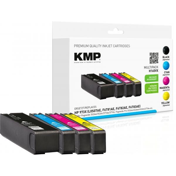 Kmp Tintenpatrone Ersetzt Hp 973x (l0s07ae, F6t81ae, F6t82ae, F6t83ae)
