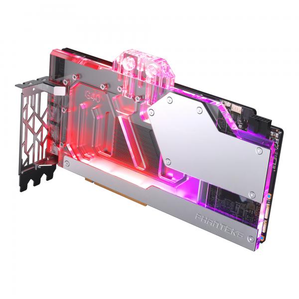 Phanteks Glacier G40 Rtx 4080/90 Wasserblock Inkl. Backplate Für Msi, D-Rgb - Chrome (pH-Gb4090ms_cr