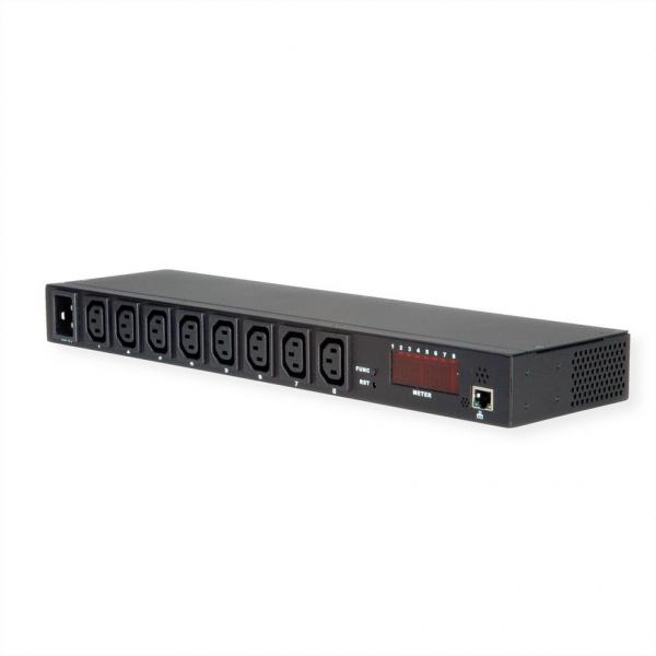 Value IP-Steckdosenleiste 8fach, 19"-Rackmount
