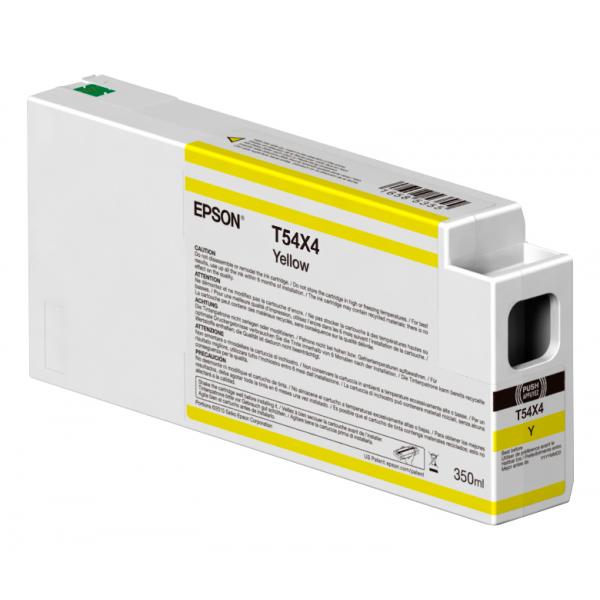 Epson Tintenpatrone Ultrachrome Hdx/hd Yellow 350 Ml      T 54x4