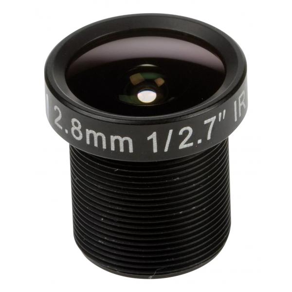 Axis - CctV-Objektiv - Feste Irisblende - M12-Anschluss - 2.8 Mm - F/1.6 (packung Mit 10) - Für Axis