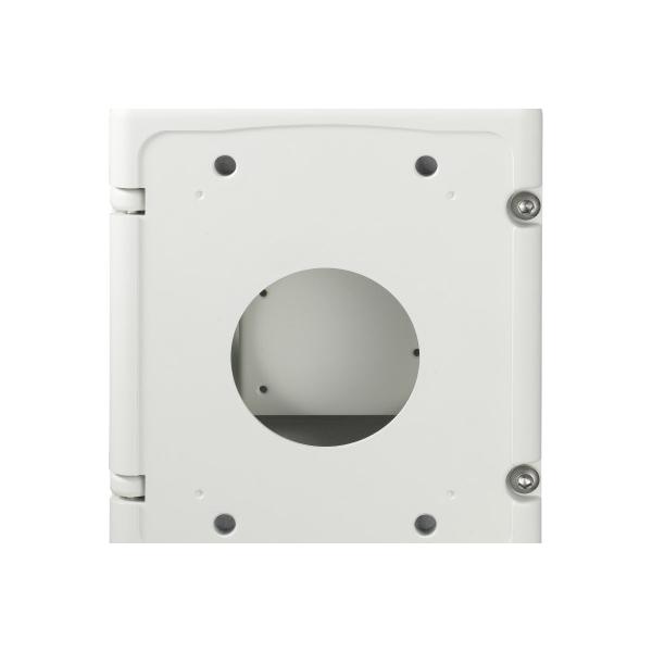 Hanwha SbP-300nb Anschlussbox Anschlussbox, Für Hanwha Techwin Domes, Wand Halterungen, Weiß, Alumin