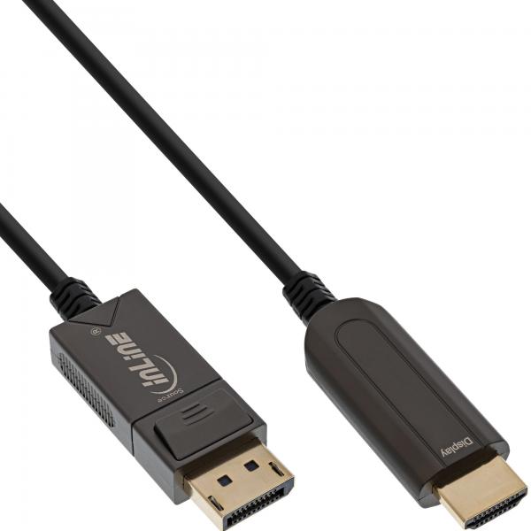 Inline Adapterkabel - Displayport Männlich Zu Hdmi Männlich - 50 M