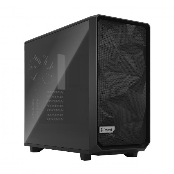 Fractal Design Meshify 2 Black Tg Light Tint MidI-Tower, Tempered Glass, Schwarz