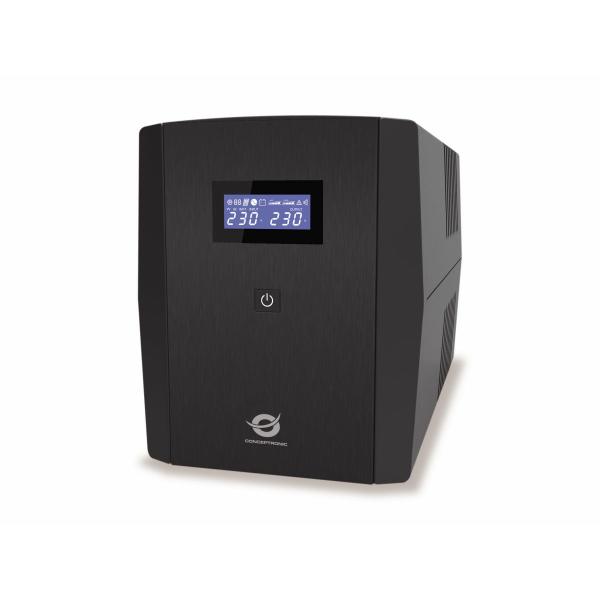 Conceptronic Zeus Usv 1500va 900w Schuko Ups Start/lan sw