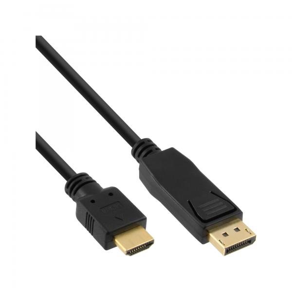 Inline Adapterkabel - Displayport Männlich Zu Hdmi Männlich 3 M