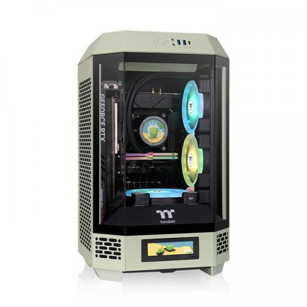 Thermaltake The Tower 250 Matcha Green - Mini Tower - Pc - Grün - MinI-Itx