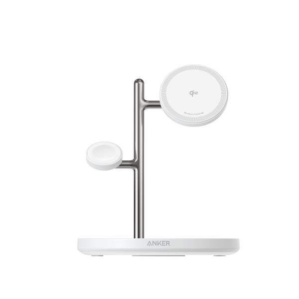 Anker Maggo Wireless Charging Station 3-IN-1 Faltbar White - Image 4