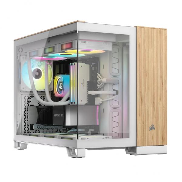 Corsair 2500x - Mid Tower - Micro Atx - Seitenteil Mit Fenster (gehärtetes Glas)