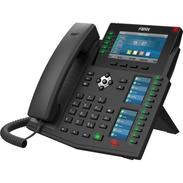 Fanvil Ip Telefon X6u V2 Schwarz