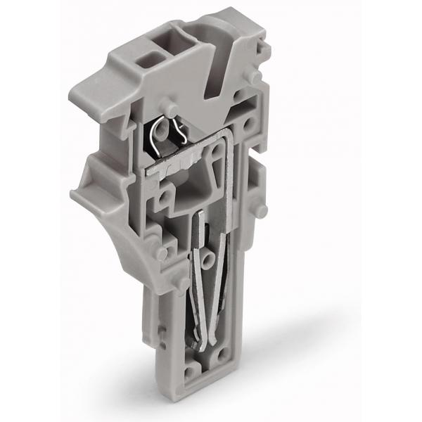 Wago 1-LeiteR-Endmodul 1-Polig 2022-181 Kodierbar 0,25-2,5qmm Grau