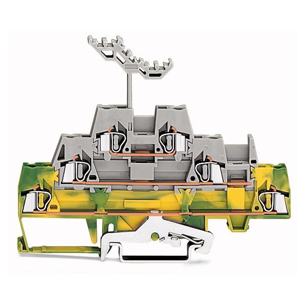 Wago Dreist.-Schutzleiterkl. 280-557 GrüN-Gelb/grau/grau