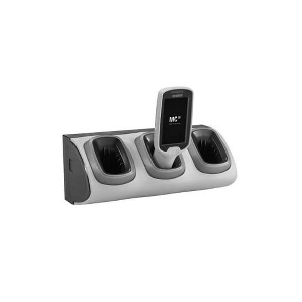 Zebra 3-Slot High Density NoN-Locking Cradle - HandhelD-Ladestation - 3 Ausgangsstecker - Für Zebra