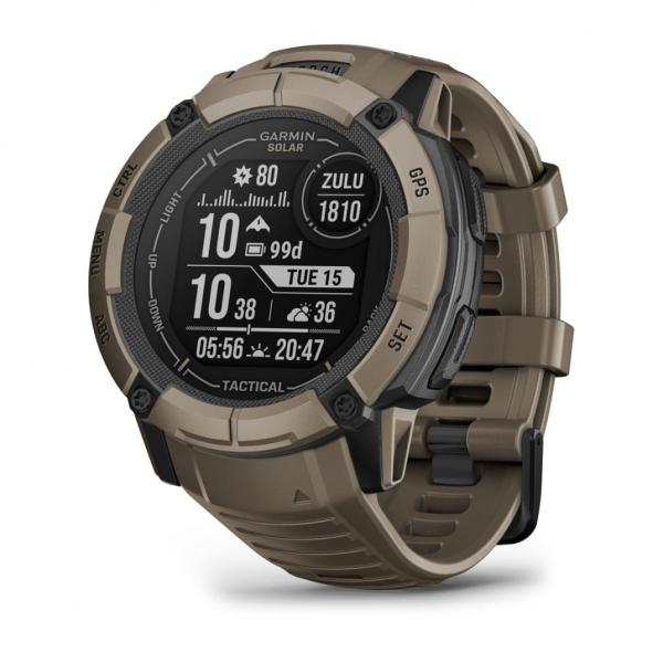 Garmin Instinct 2x, Solar, Tactical Edition, Coyote Tan, Ww (010-02805-02)