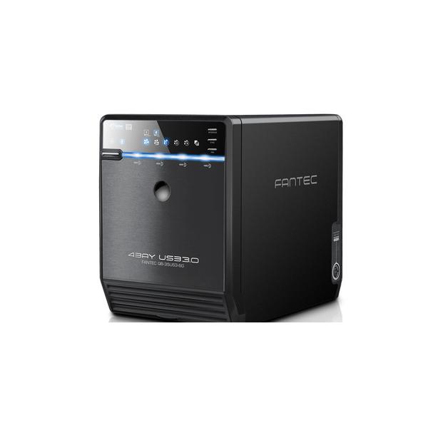 Fantec QB-35us3-6g Usb3.0/esata 4x3,5"sata Schwarz