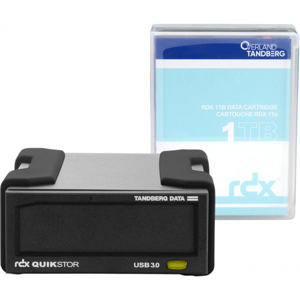 Overland Tandberg Rdx External Drive Kit  1  Tb Cartridge + Software