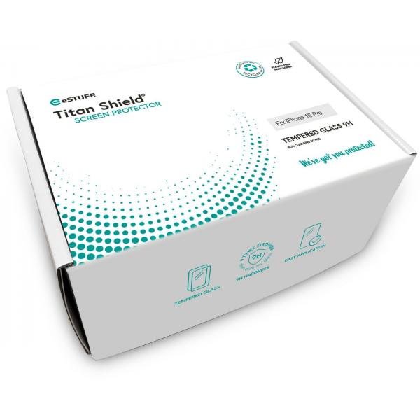 Estuff Infinite Apple Iphone 16 Pro Black Full Cover Titan (es501423-50bulk) - Image 3