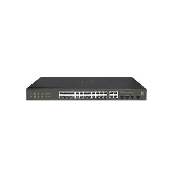 Levelone Switch 24x Ge GeS-2128 4xge 4xgsfp 19"