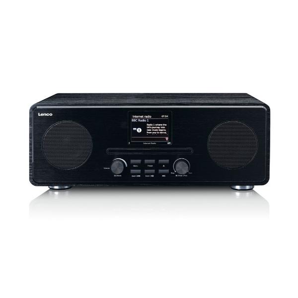 Lenco DiR-260bk Internet Tischradio Internet, Dab+, Ukw Bluetooth®, Cd, Dab+