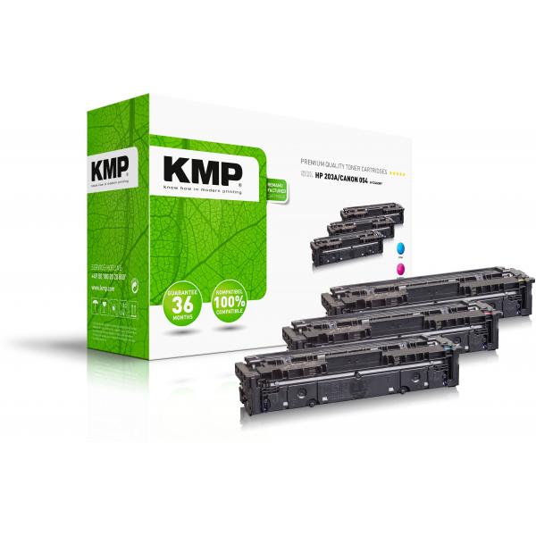 Kmp Tonerkartusche Ersetzt Hp 203a (cf541a, Cf543a, Cf542a)