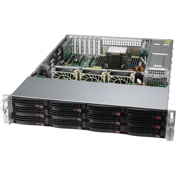 Supermicro Gehäuse Superchassis CsE-826bac12-R802lpb