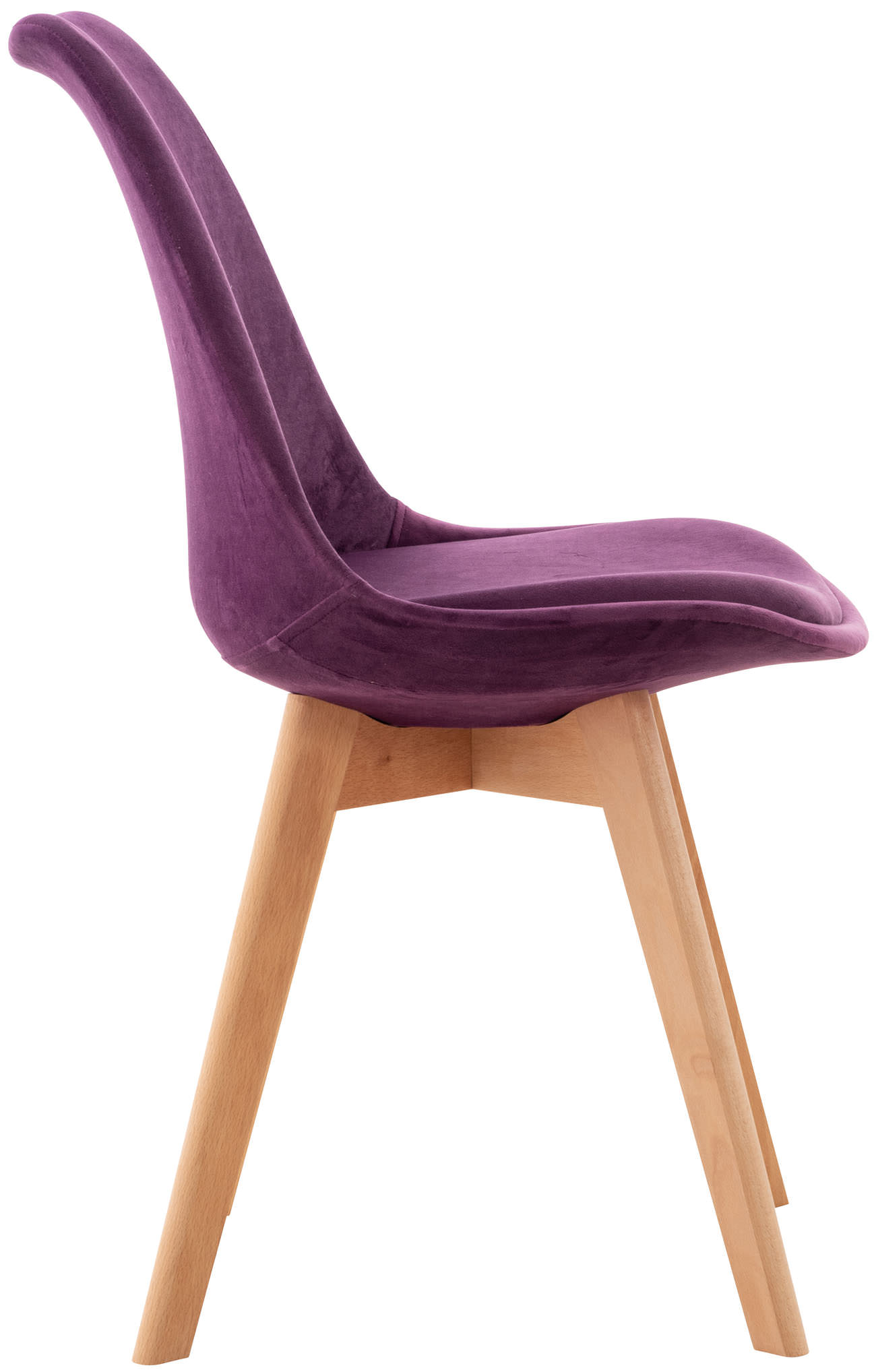 4er Set Stuhl Linares Samt - Image 3