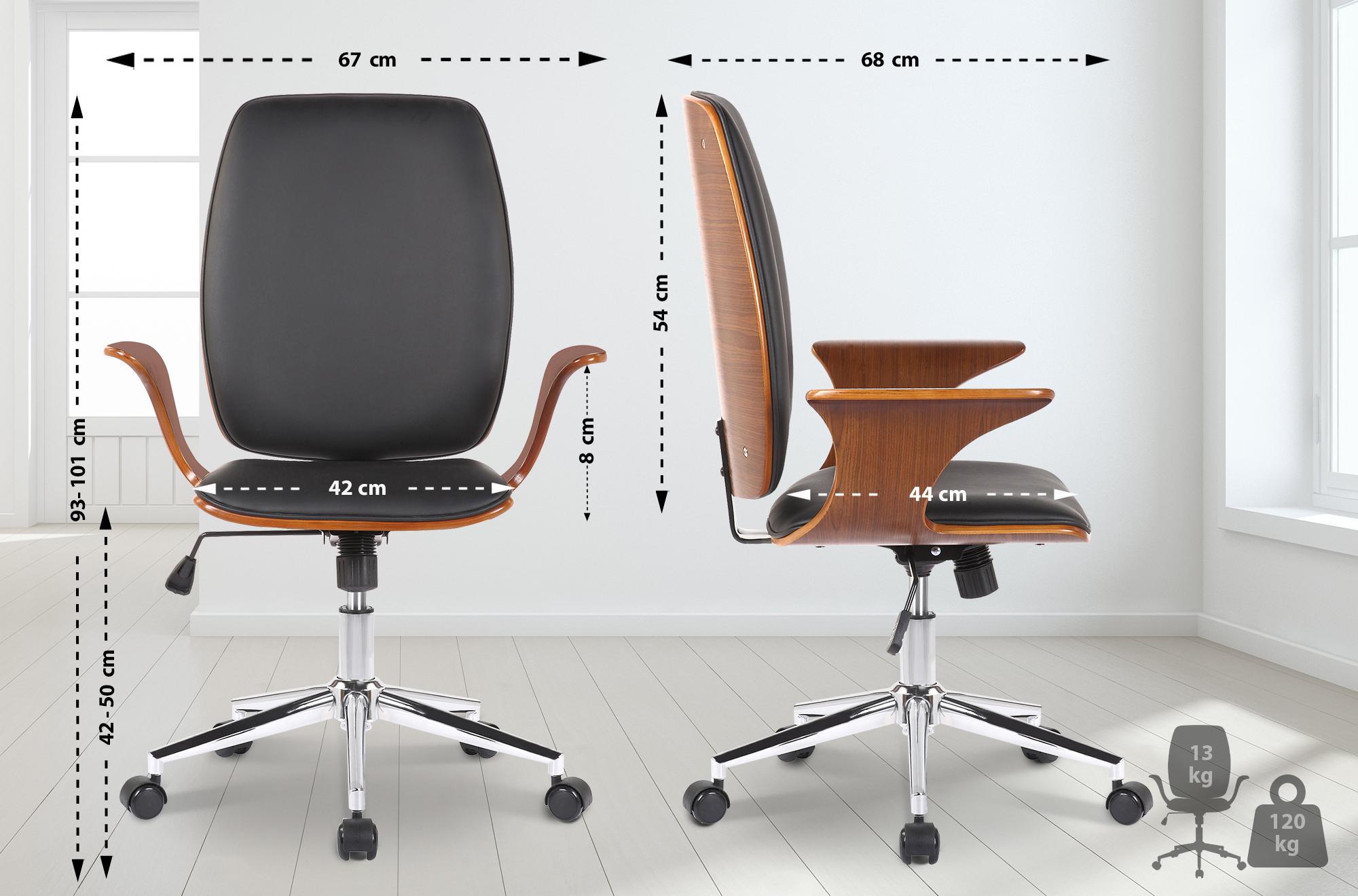 Bürostuhl Burbank Kunstleder