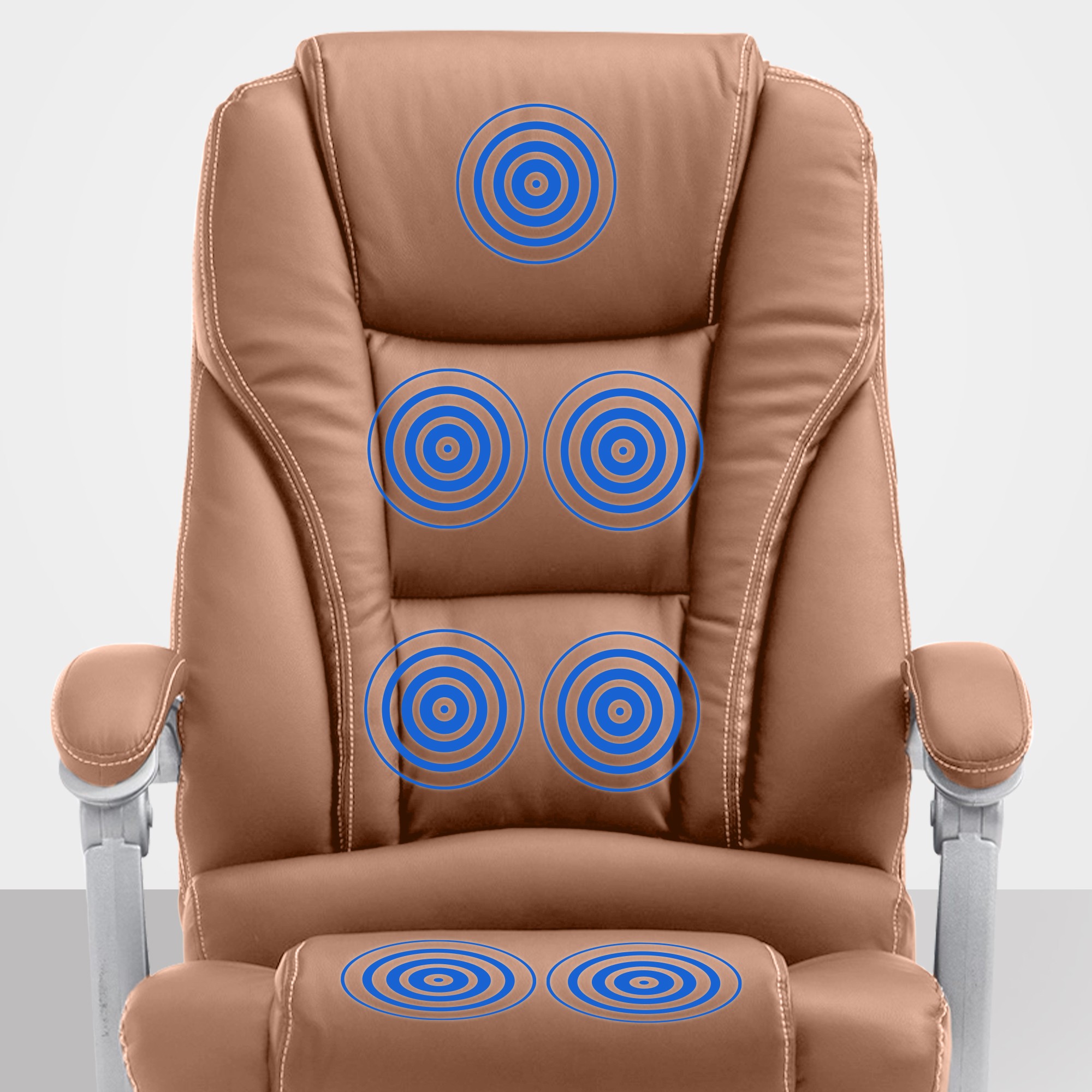 Bürostuhl Pacific Mit Massagefunktion V2 Kunstleder - Image 3