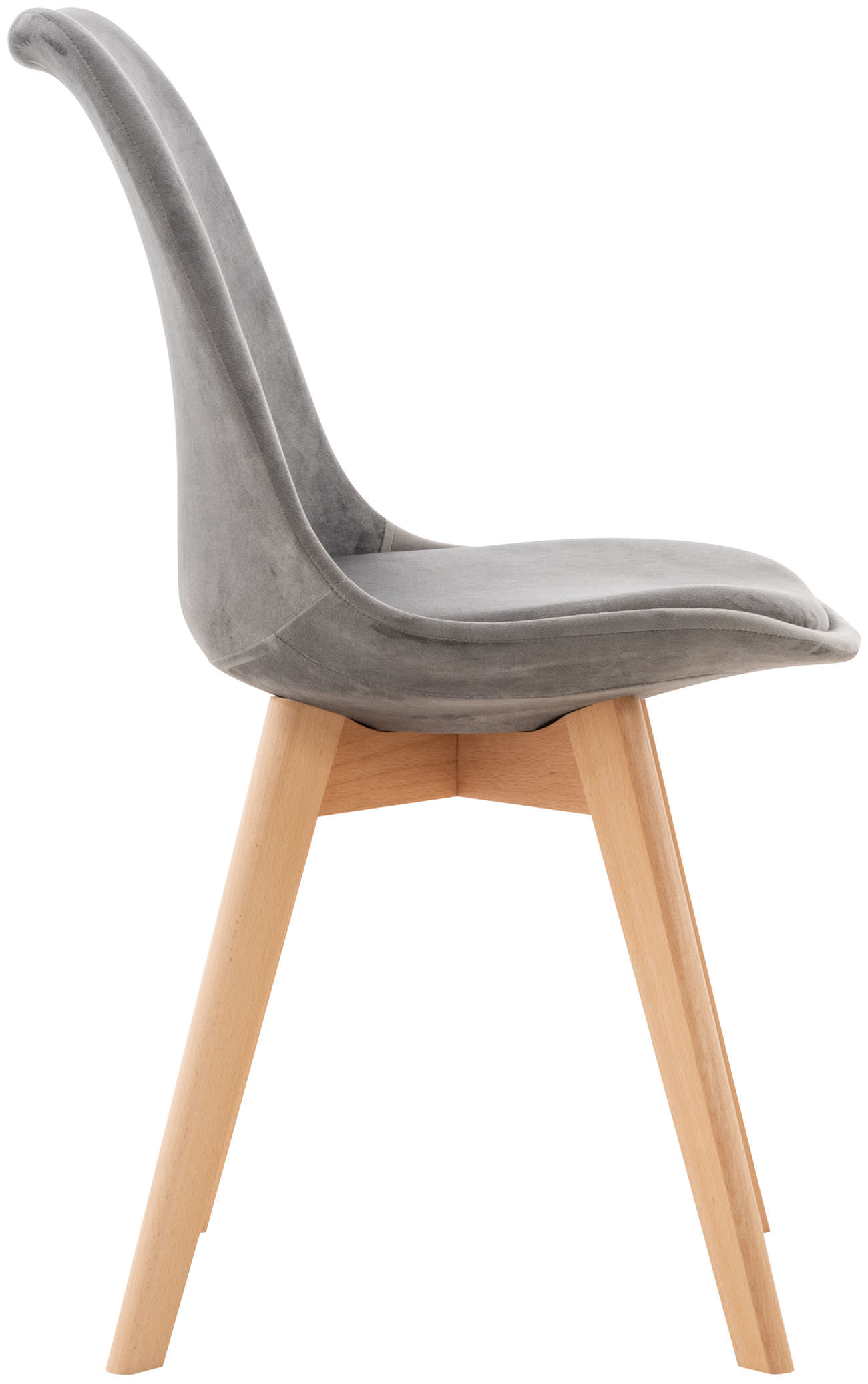 4er Set Stuhl Linares Samt - Image 3